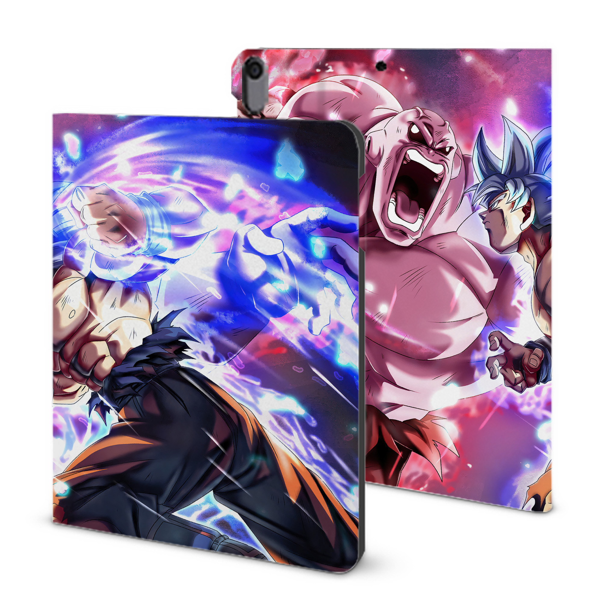 （画像用） ドラゴンボール DRAGON BALL IPad ケース ブック型 PUレザー TPU 耐衝撃 軽量 薄型 ペン収納なし 全面保護 IPad 各モデル対応